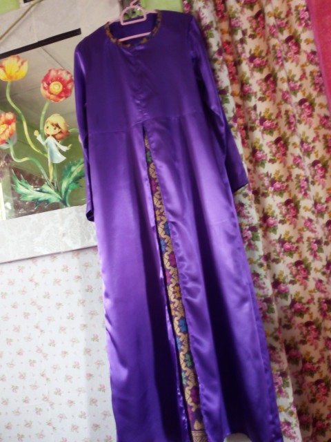 Jubah satin NM 88